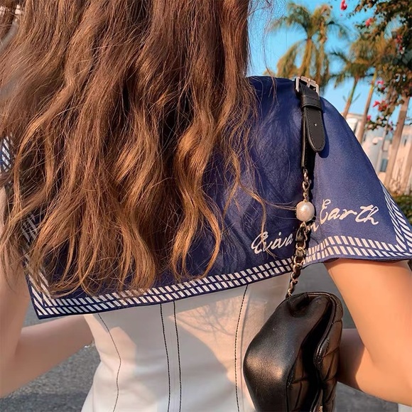 Sweet and cute navy style dress - Picture 3 of 17